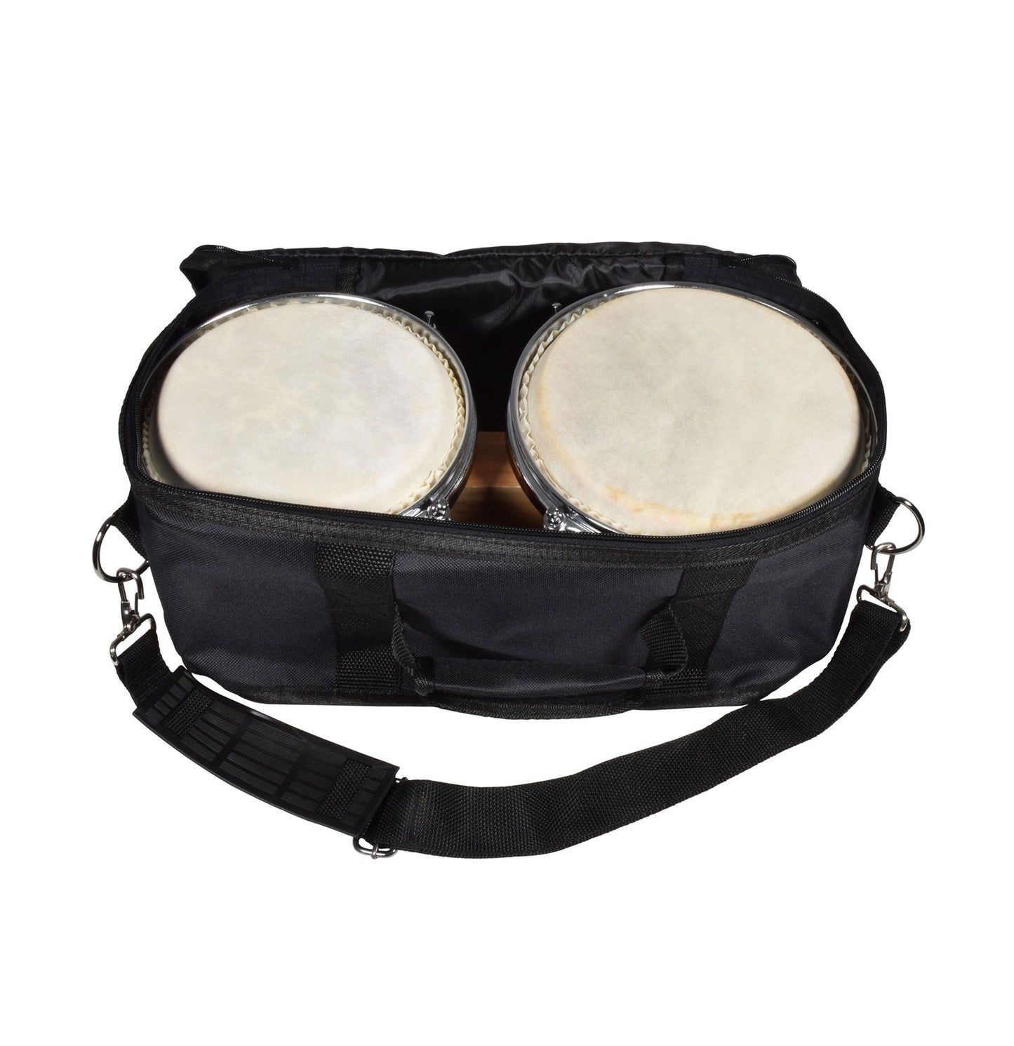 Bongo Set 6.5" + 7.5" with FREE Carry Bag - White