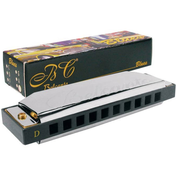 Blues Harmonica Harp D - Belcanto HRM-20-D