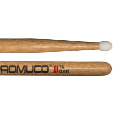 Oak Drumsticks Bundle 3 Pairs 7A Nylon Tip - Promuco