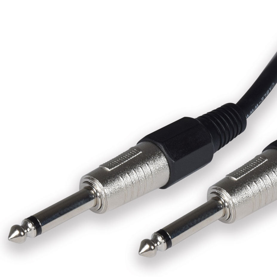 Guitar Lead 6 m - 6.3mm Mono Jack Plug Cable