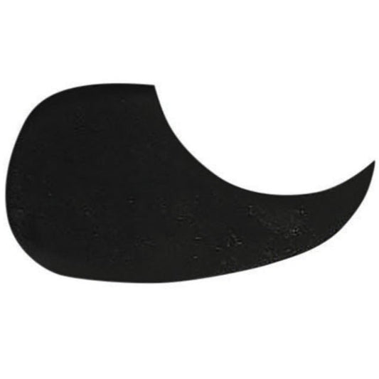 Acoustic Guitar Teardrop Scratch Plate - Black