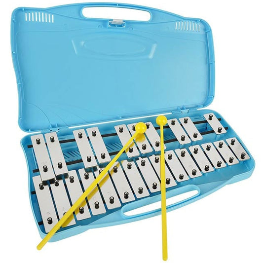 Angel Glockenspiel 25 Notes G-G With Case & Mallets