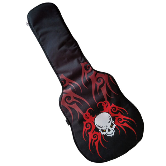 Electric Guitar Gig Bag - "Skull Spider" Motif