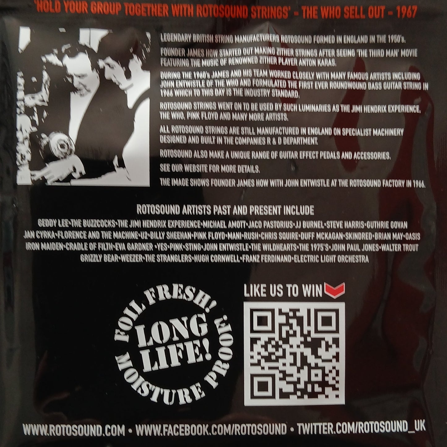 Bouzouki Strings 11-30 RotoSound Athena Phosphor Bronze RS70