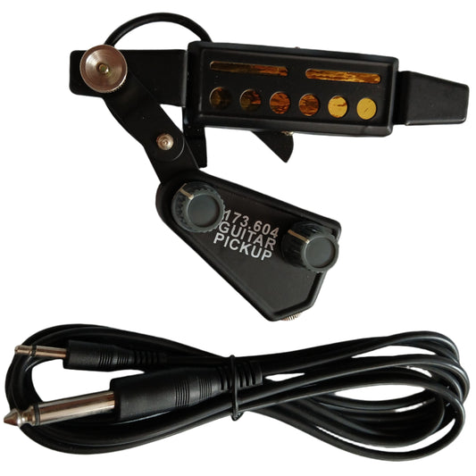 Acoustic Guitar Pickup With Volume & Tone Control