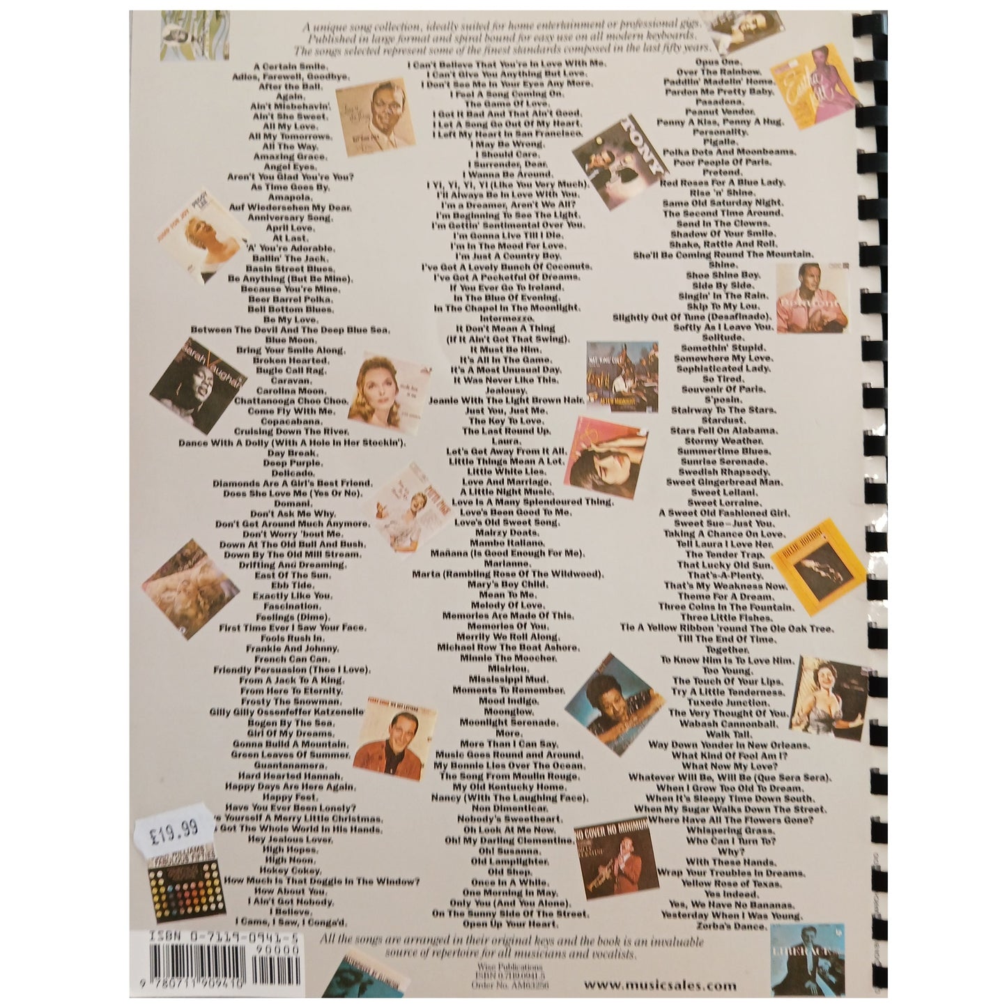 The Ultimate Keyboard Book 250 All-Time Hits - Peter Evans - 0711909415