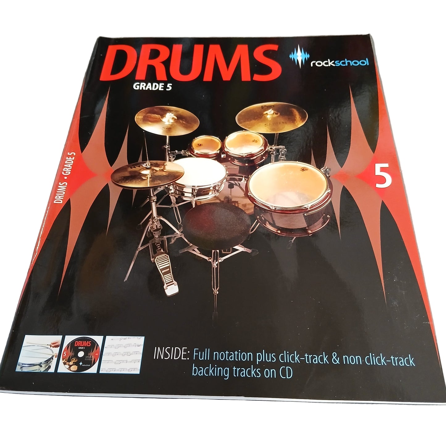 Drums Rock School Grade 5 - Jeremy Ward et al - 9781902775586