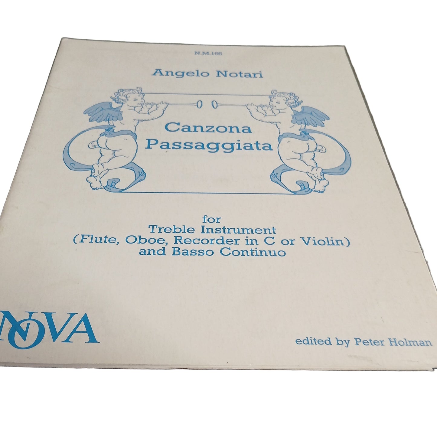 Canzona Passaggiata for Treble Instrument -  Angelo Notari