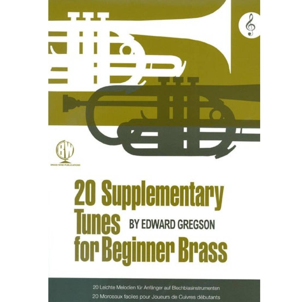 20 Supplementary Tunes for Beginner Brass - Edward Gregson