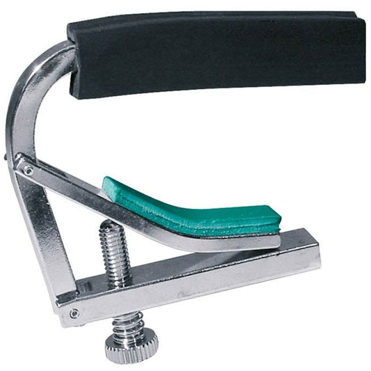 Capo Electric or Acoustic Guitar SILVER - Boston