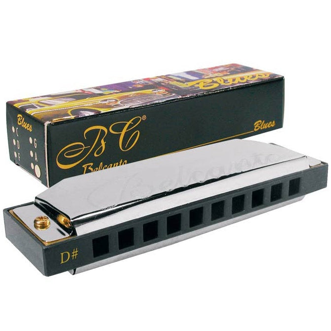 Blues Harmonica Harp D# - Belcanto HRM-20-D#