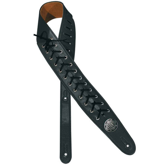 High Heels Series Guitar Strap With Shoe Lace - Gaucho GST-360-BK