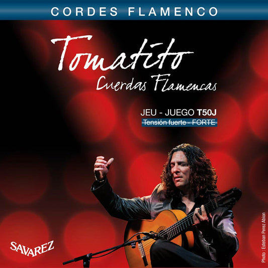 Flamenco Guitar String Set - Tomatito Signature Hard Tension T50J