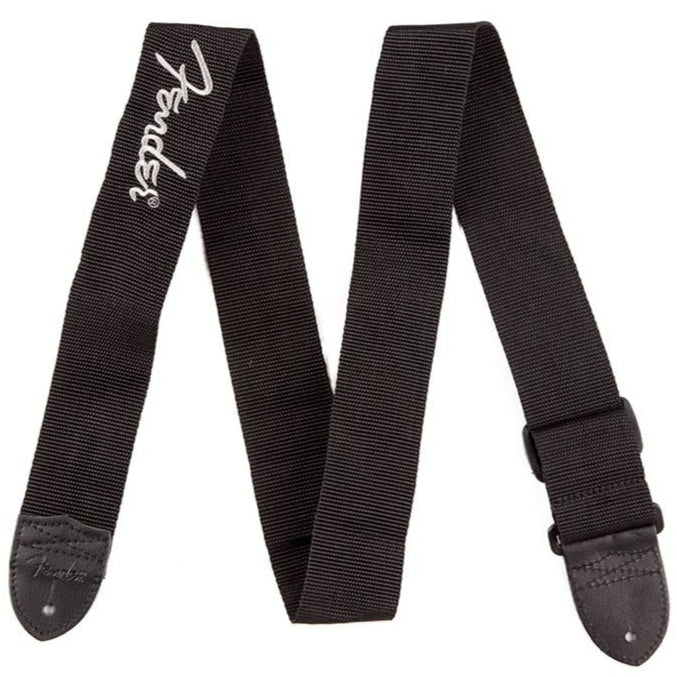 Fender Guitar Strap Pick Pocket & Silver Logo