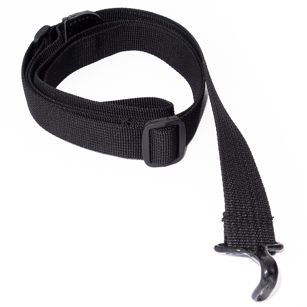 Ukulele Strap Polyester Webbing - Black