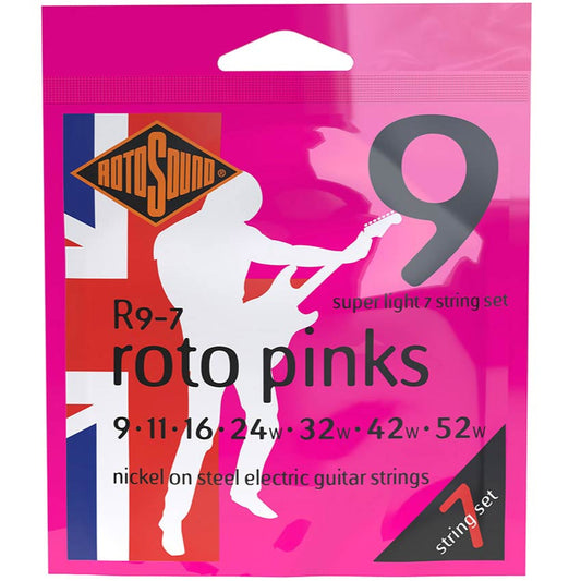 Rotosound 7 String Electric Guitar Set 9-52 - R9-7
