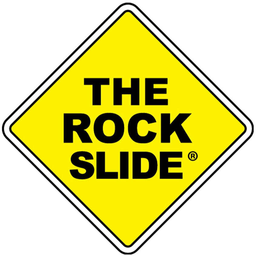 Rock Slide Polished Brass - Extra Large