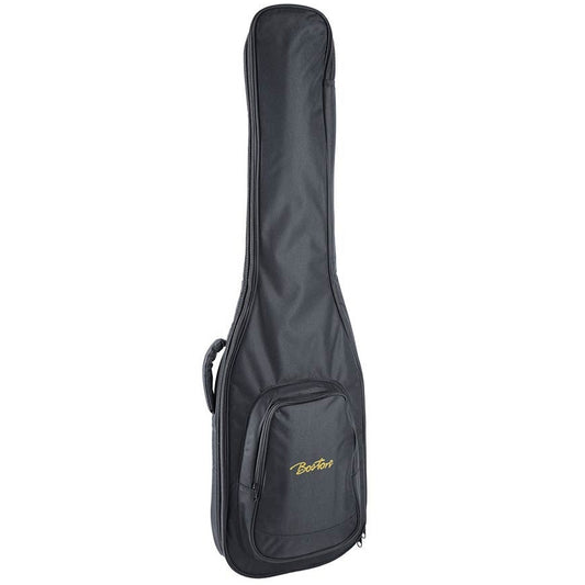 Electric Bass Guitar Gig Bag Padded With Large Pocket - Black
