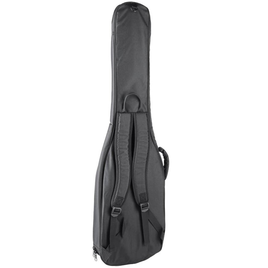 Electric Bass Guitar Gig Bag Padded With Large Pocket - Black