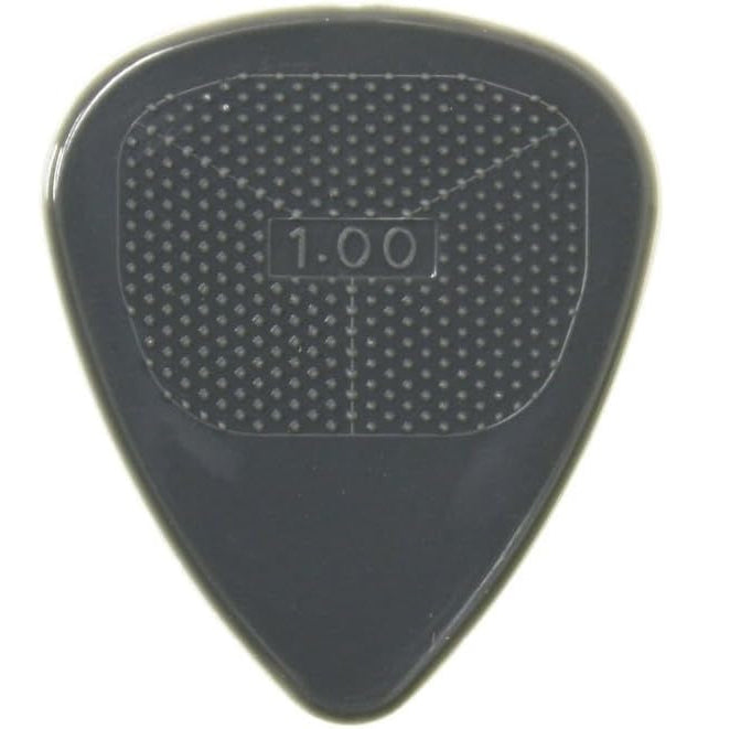 Guitar Plectrum Snarling Dogs Nylon Brain Picks 12 Pack Tin Grey 1.00mm