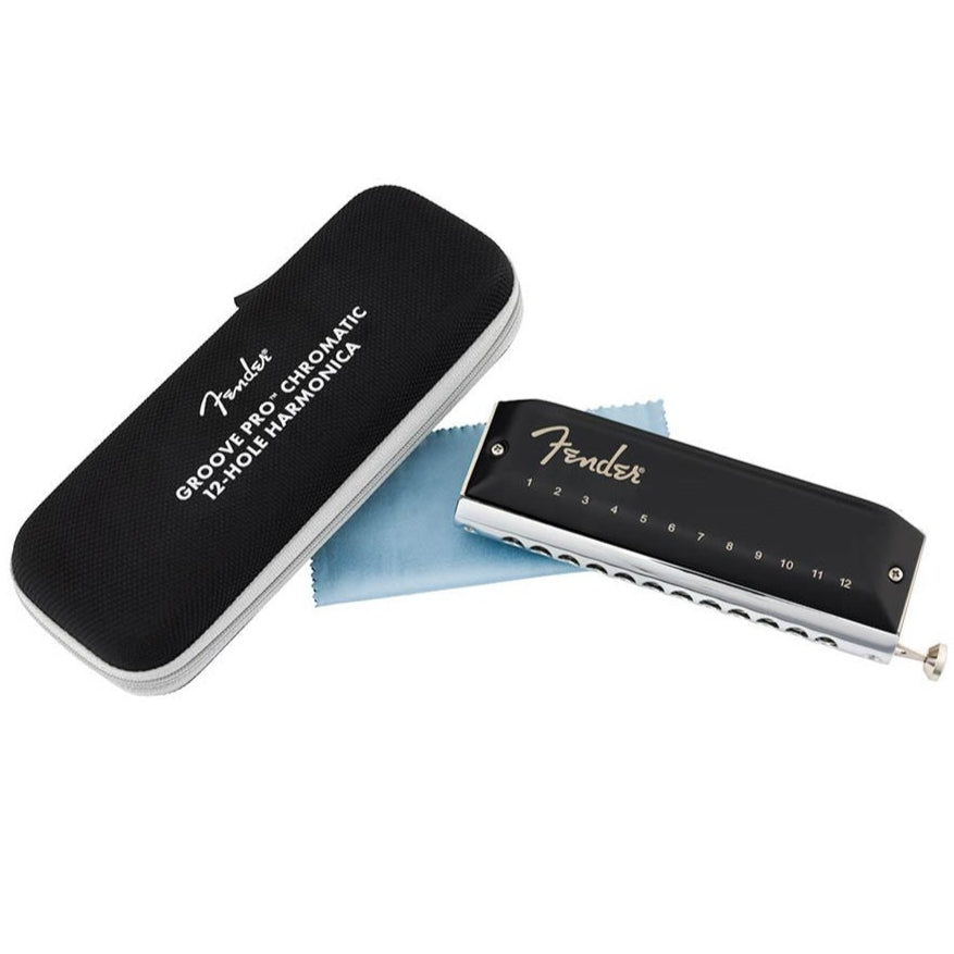 Fender Groove Pro Chromatic Harmonica - 12-Hole Key of C