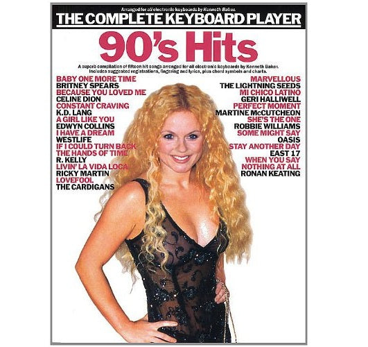 The Complete Keyboard Player 90s Hits - Kenneth Baker - 0711980691