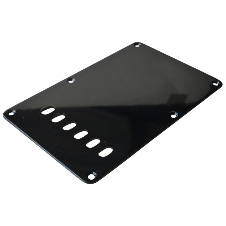 Stratocaster Backplate Rear Access Plate - Black