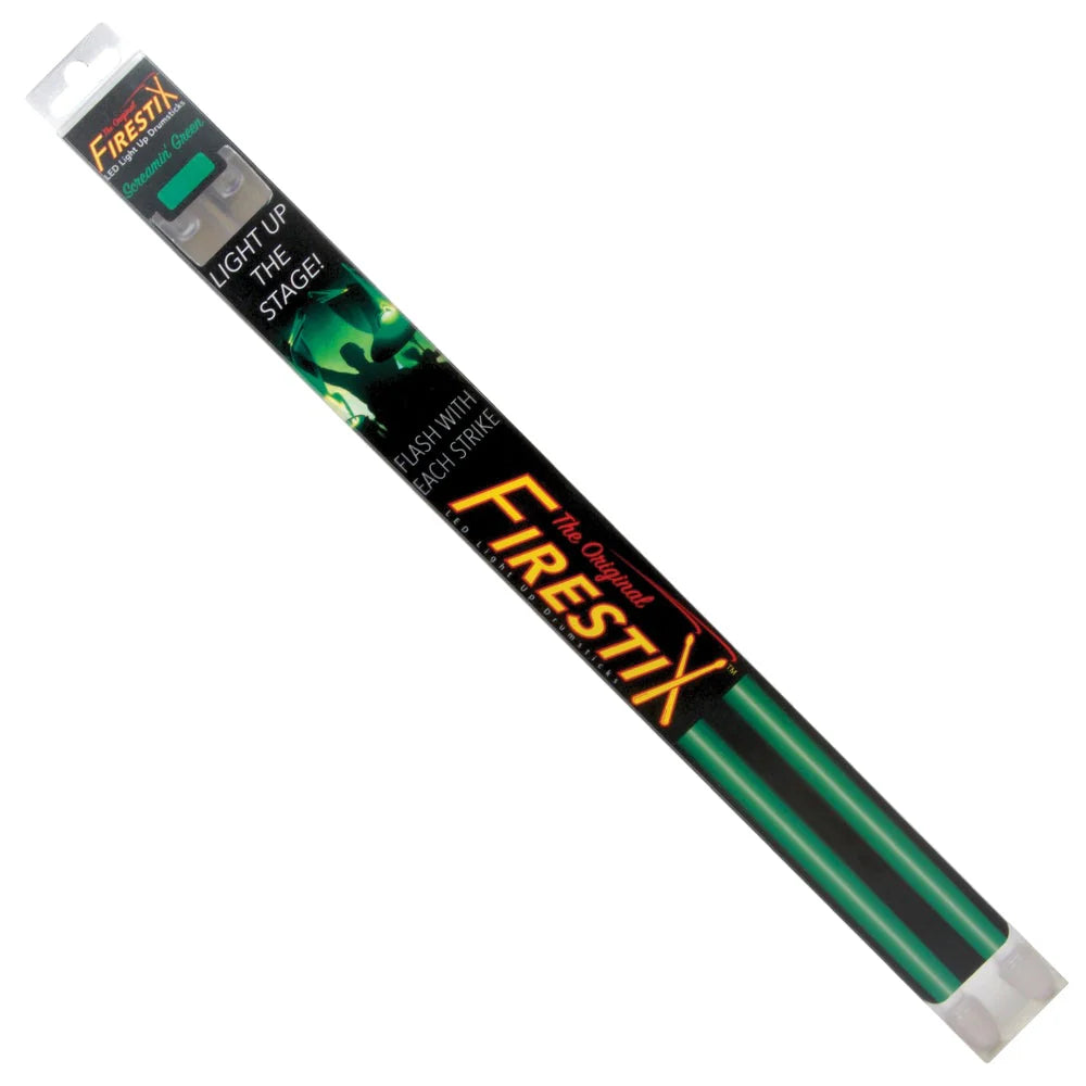 FireStix Light Up Drumsticks - Screamin' Green