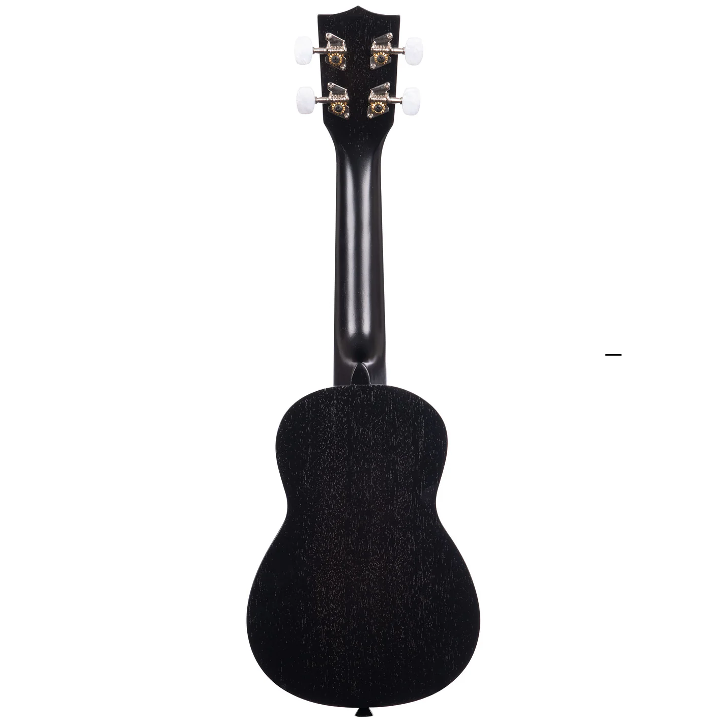 Kala Brand Mahogany Soprano Ukulele - Black Satin