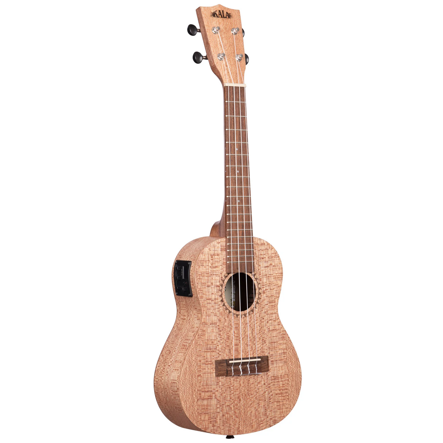 Kala Burled Meranti Concert Electro Ukulele - KA-20CE
