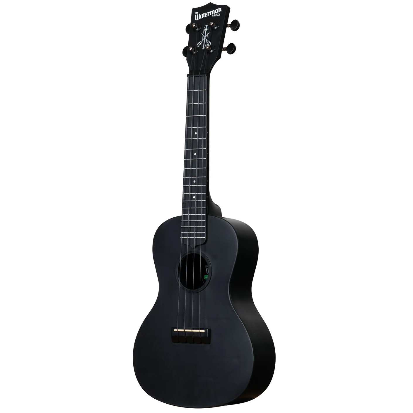 Kala Waterman Concert Ukulele - Black Sand