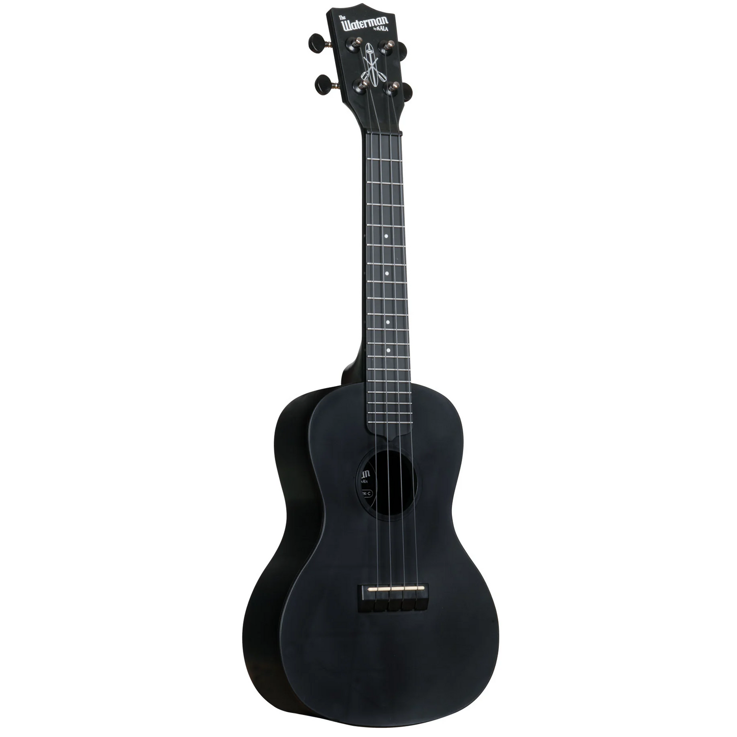Kala Waterman Concert Ukulele - Black Sand