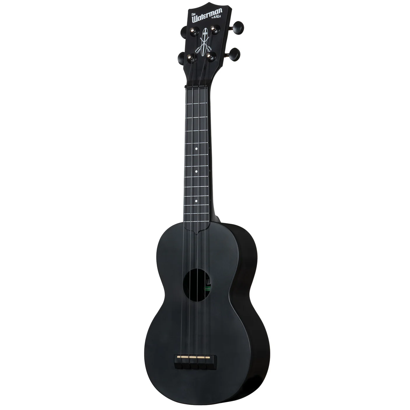 Kala Waterman Soprano Ukulele - Black Sand
