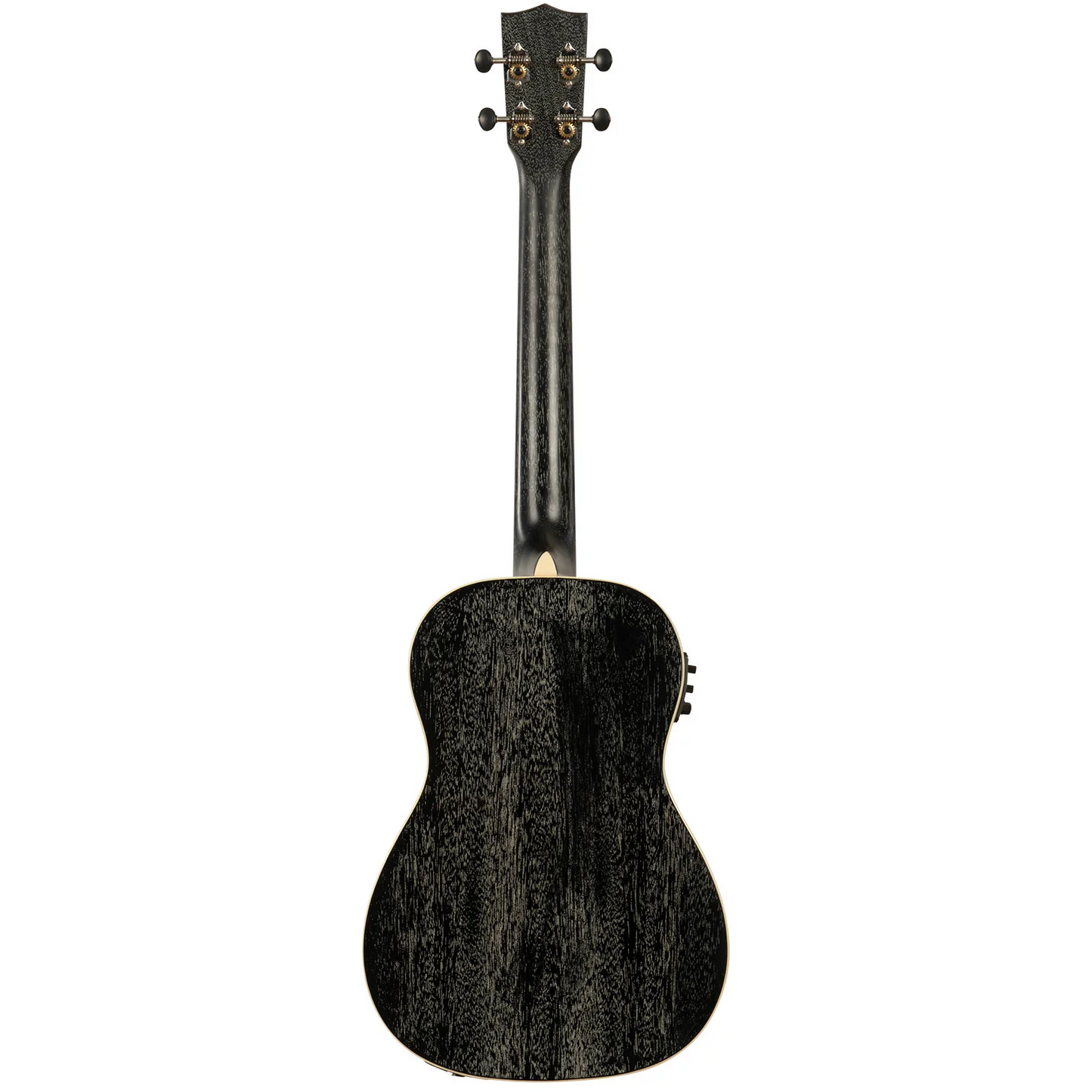 Kala All Solid Salt & Pepper Doghair Mahogany Electro Baritone Ukulele