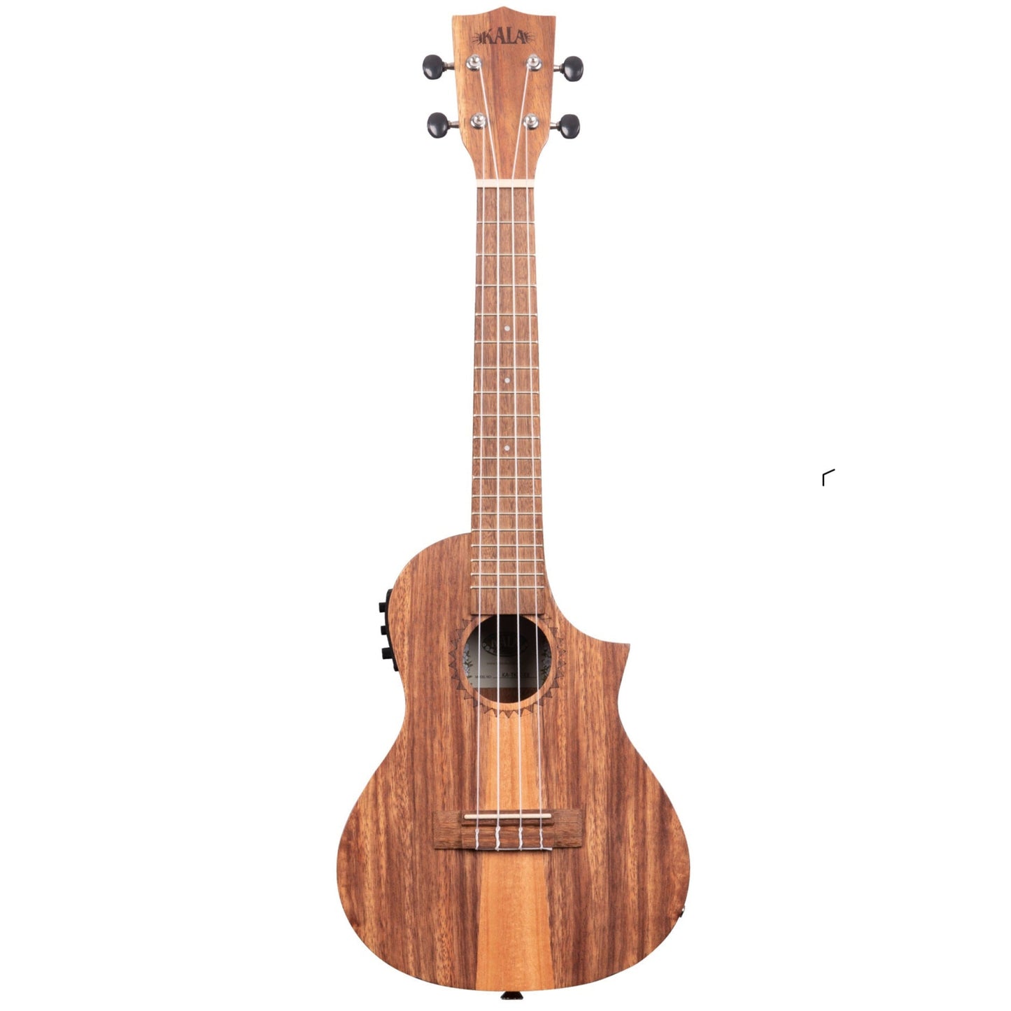 Kala Electro Concert Ukulele Teak Tri-Top With Cutaway & EQ