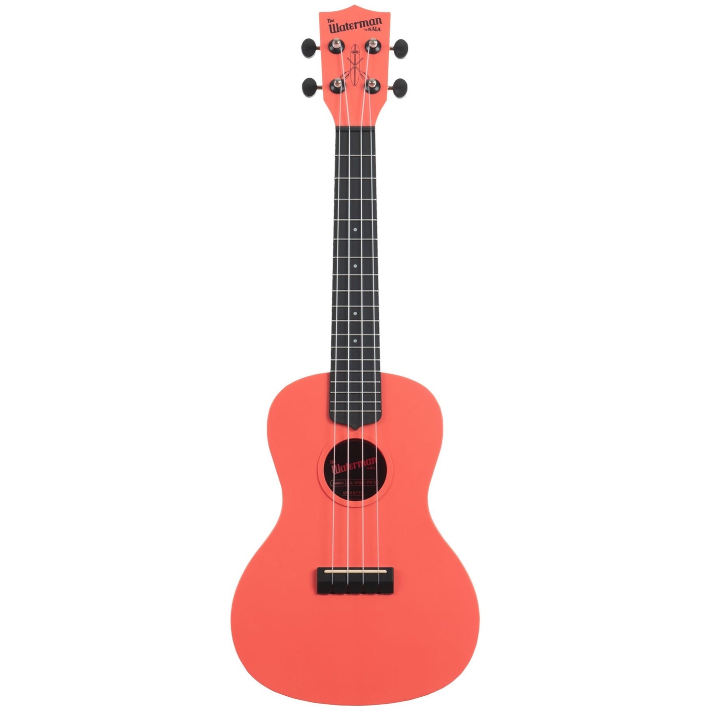 Kala Waterman Concert Ukulele - Pink Dusk