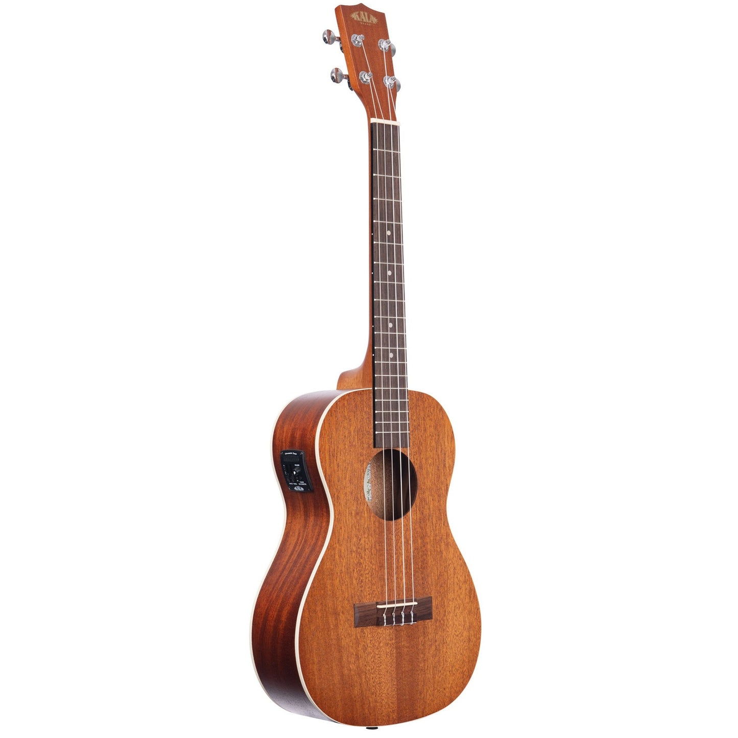 Kala Baritone Electro Acoustic Ukulele - Satin Mahogany