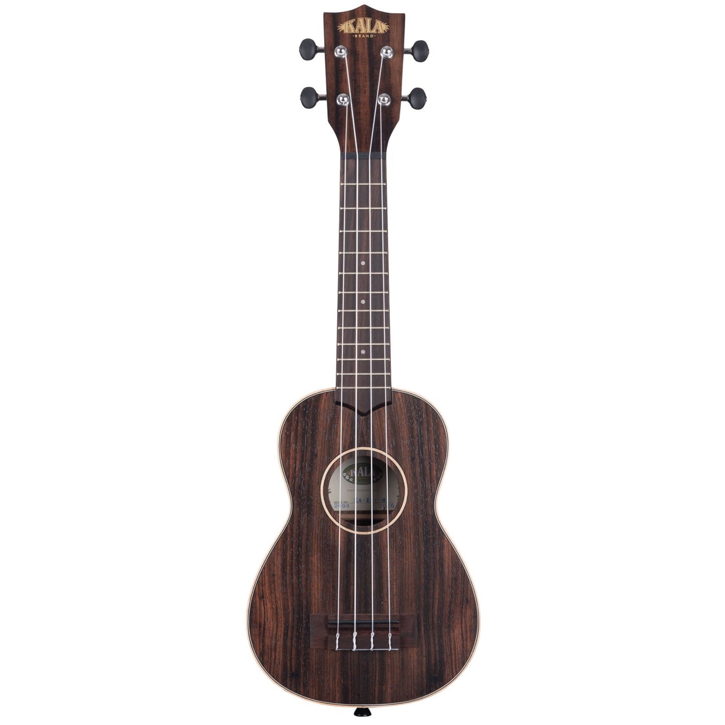 Kala Soprano Ukulele - Striped Ebony