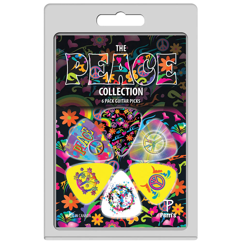 Peace Picks CND Psychedelic Art Plectrum Pack of 6