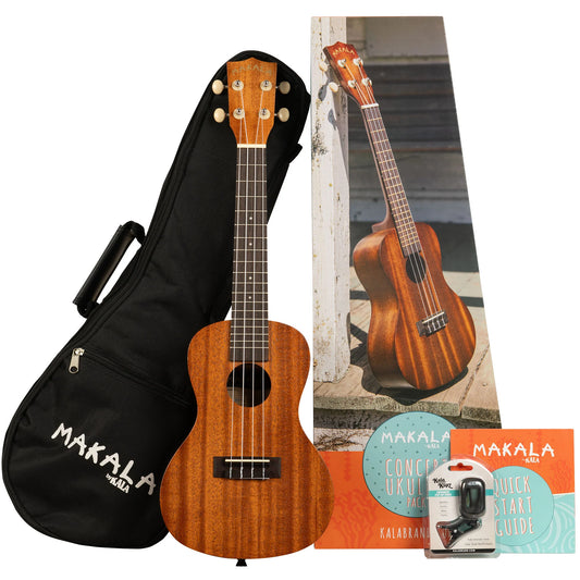 Makala By Kala Brand Concert Ukulele Starter Pack
