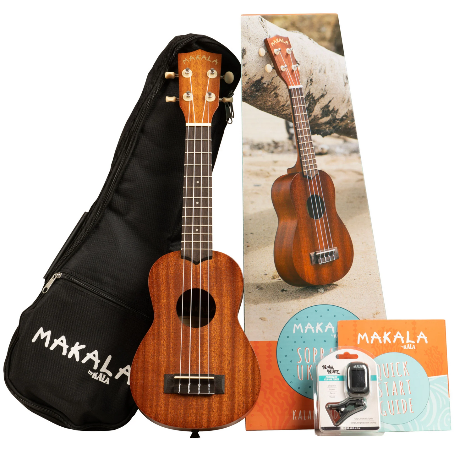 Makala By Kala Soprano Ukulele Starter Pack