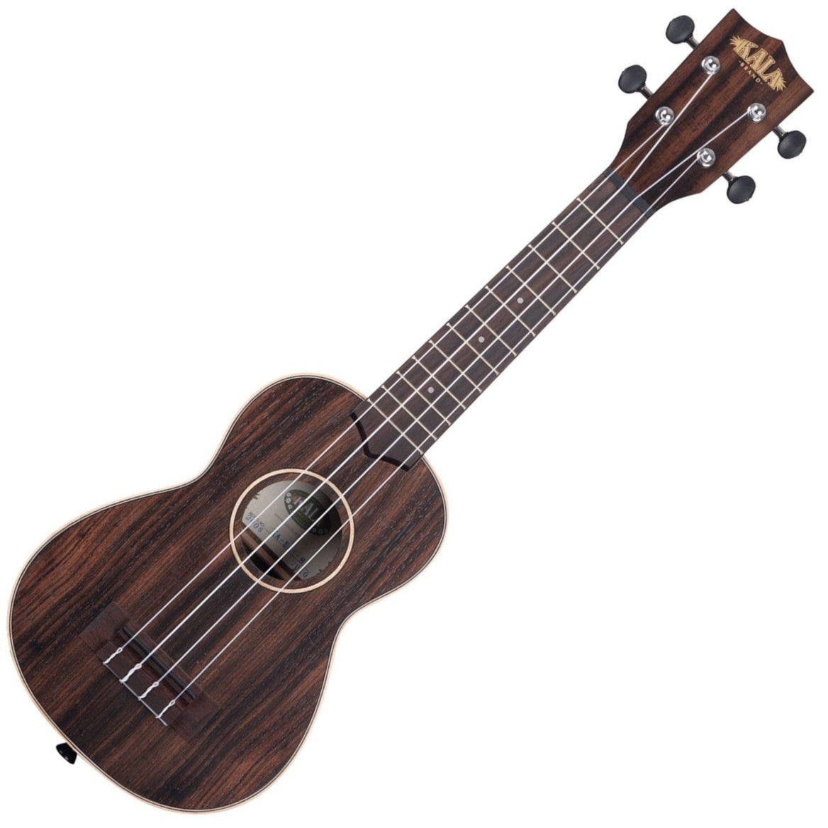 Kala Soprano Ukulele - Striped Ebony