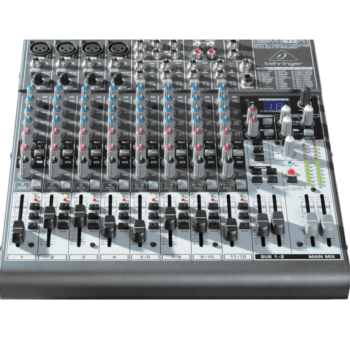 Behringer XENYX 1622FX Audio Mixer With Multi-Effects
