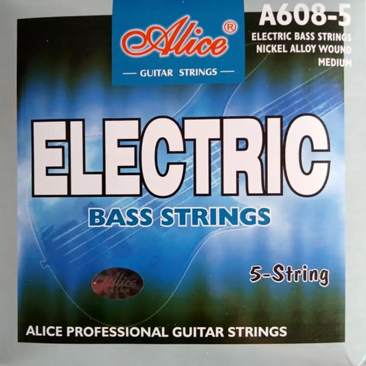 Electric Bass Guitar 5 String Set .045-.130 ALICE