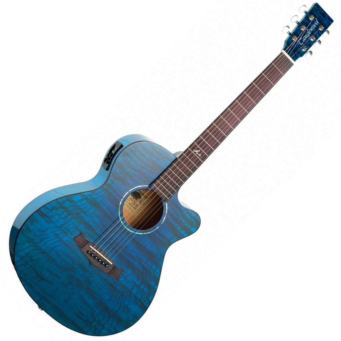Tanglewood Electro Acoustic Guitar Azure Blue- TA4CEBL
