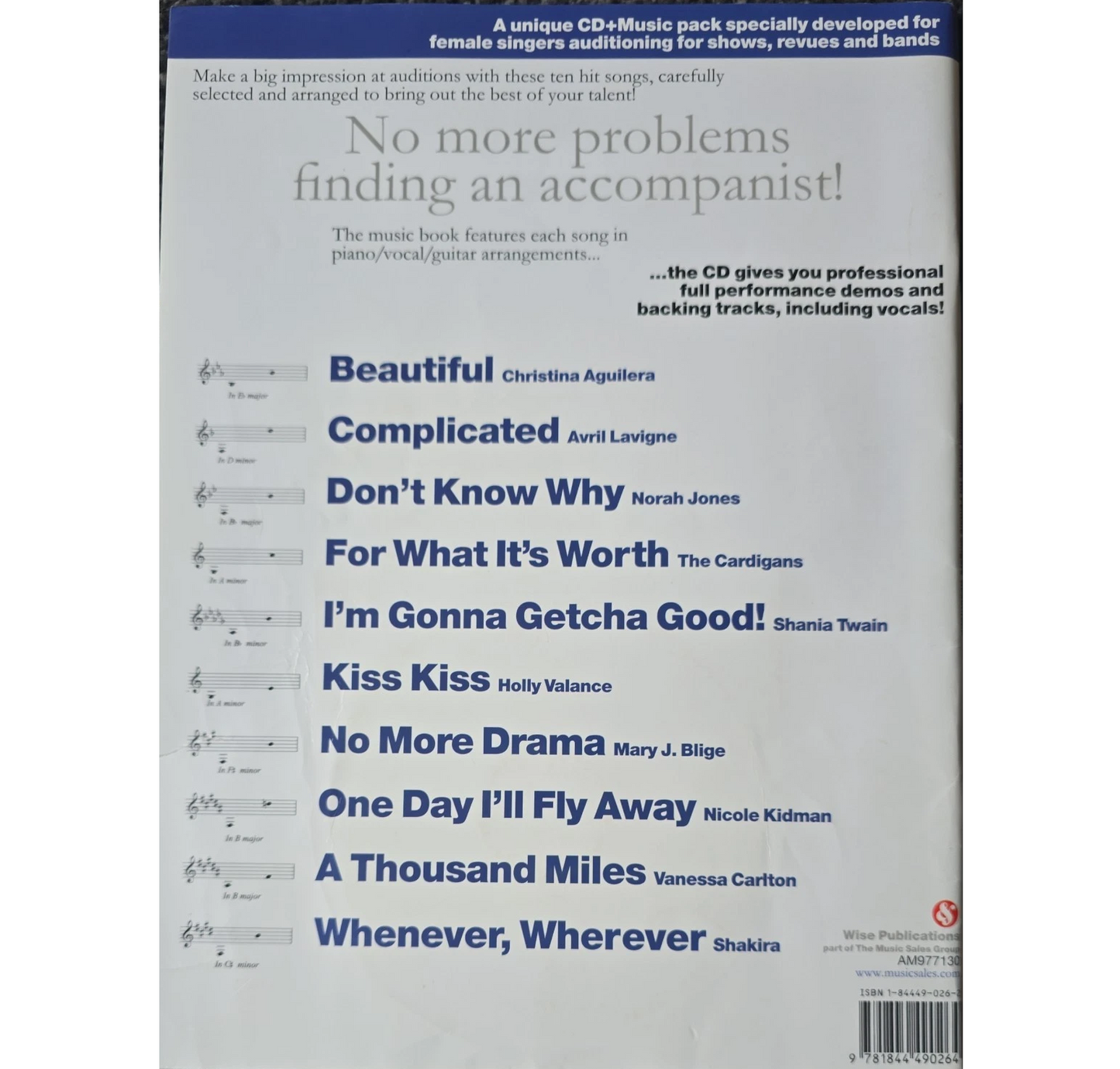 Beautiful-  Audition Songs for Female Singers - 1844490262