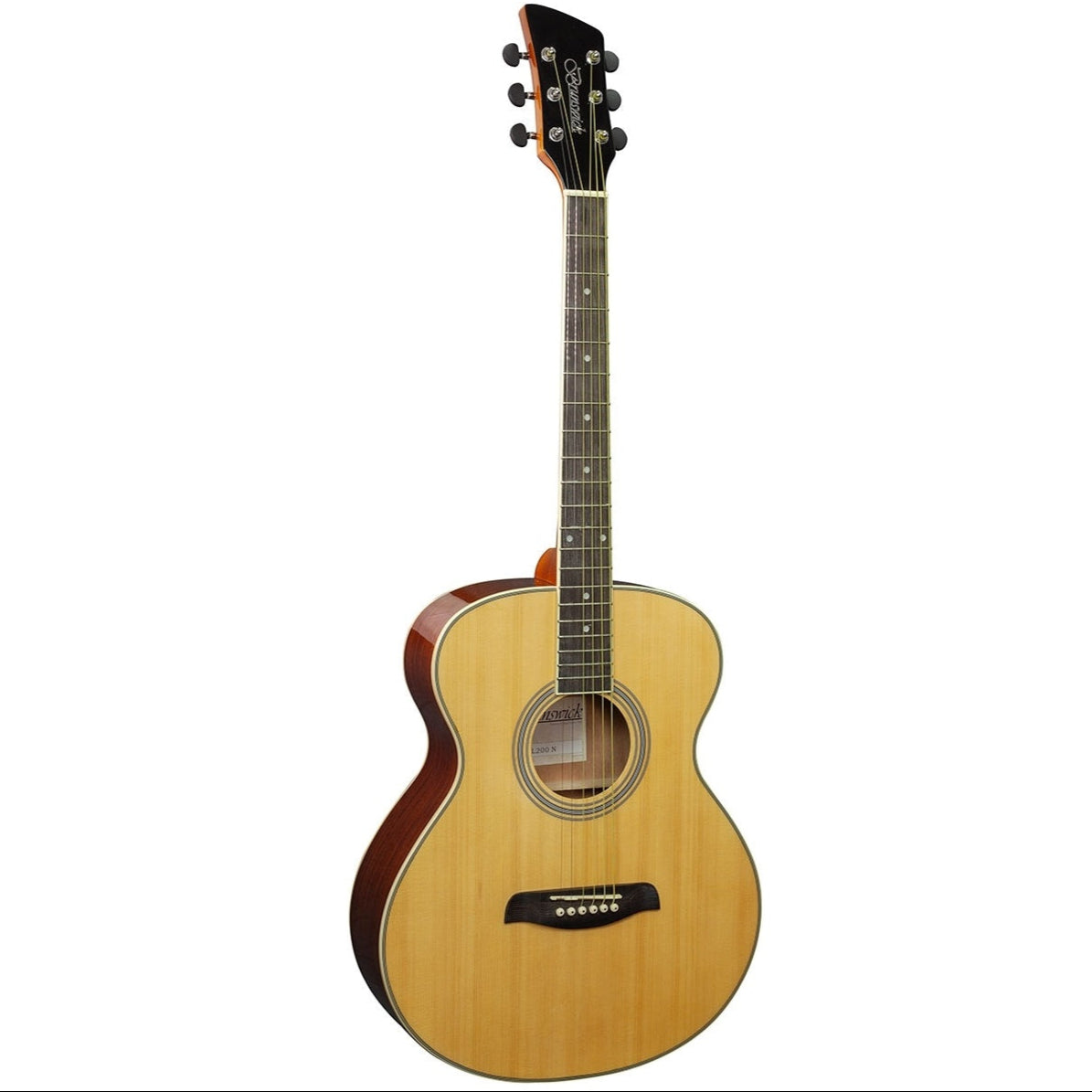 Brunswick Left-Handed Grand Auditorium Acoustic Guitar - BFL200