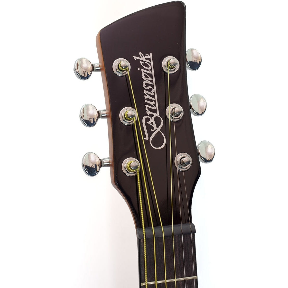 Acoustic Travel Guitar Sapele Mahogany - Brunswick BT200TB