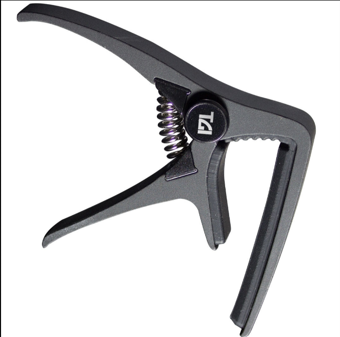 Acoustic Guitar CAPO Trigger Quick Release - Black - TGI TGTC4BK