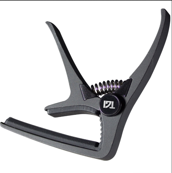 Acoustic Guitar CAPO Trigger Quick Release - Black - TGI TGTC4BK